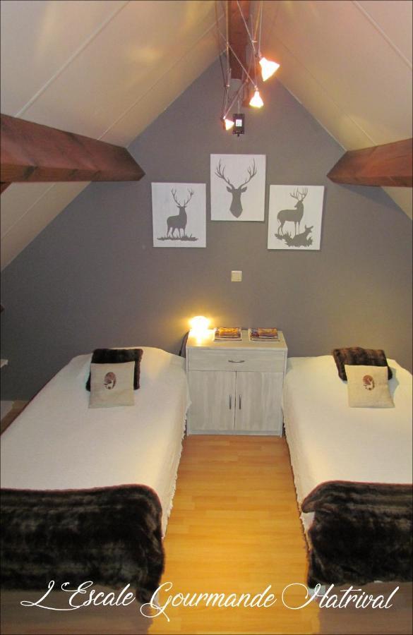 L'Escale Gourmande Villa Hatrival Buitenkant foto