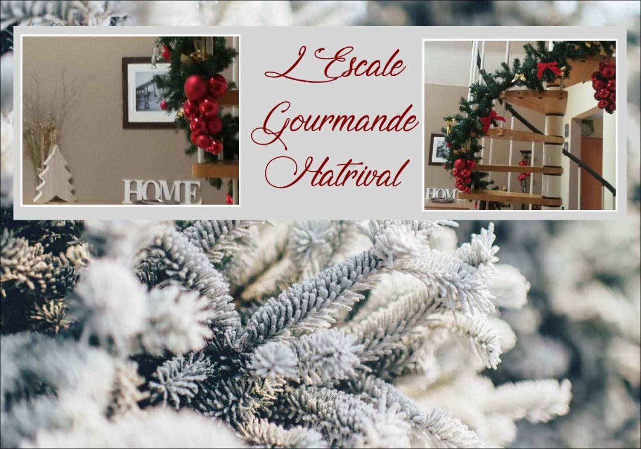 L'Escale Gourmande Villa Hatrival Buitenkant foto