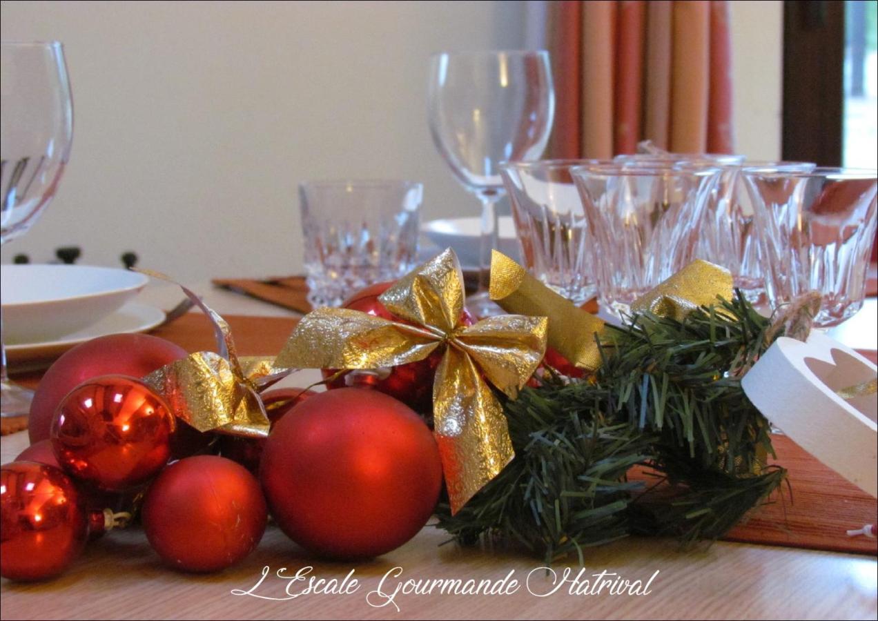 L'Escale Gourmande Villa Hatrival Buitenkant foto