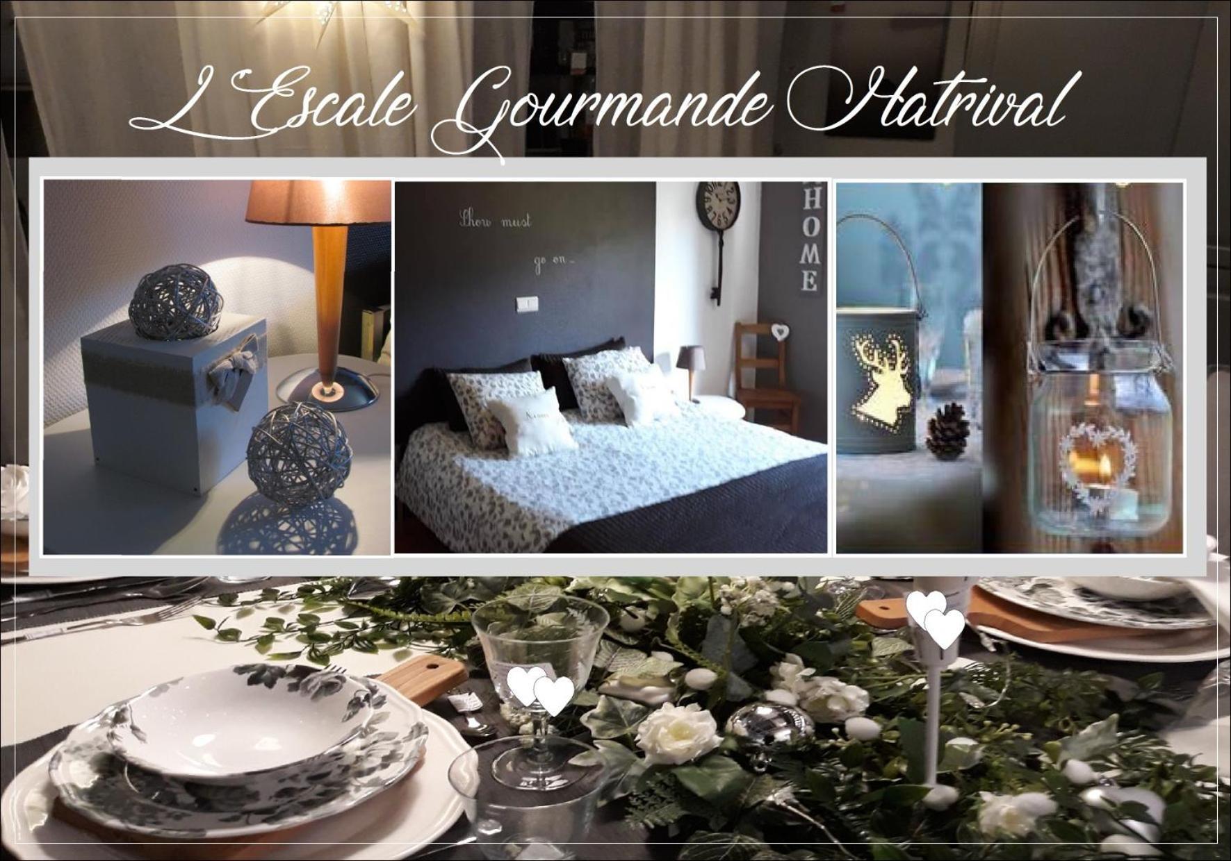 L'Escale Gourmande Villa Hatrival Buitenkant foto