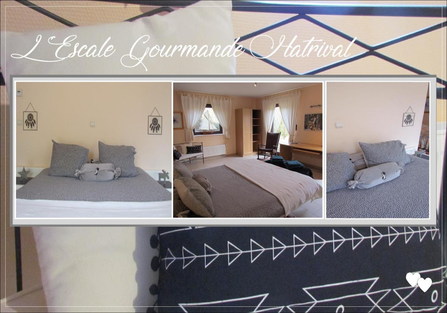 L'Escale Gourmande Villa Hatrival Buitenkant foto
