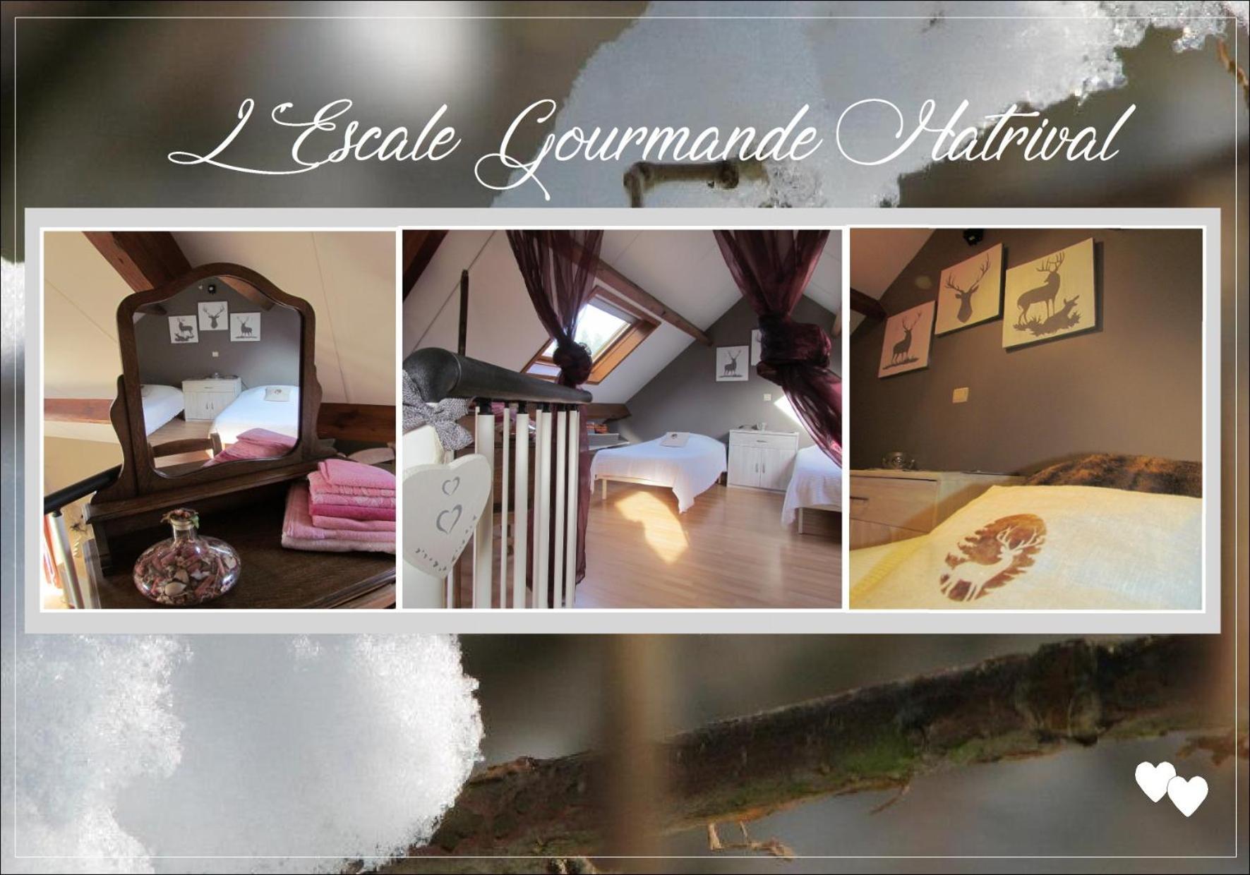 L'Escale Gourmande Villa Hatrival Buitenkant foto